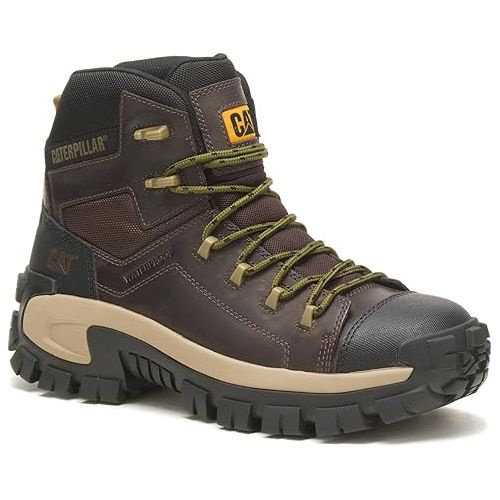  Men's Caterpillar, Invader Hiker Waterproof Comp Toe Work Boot