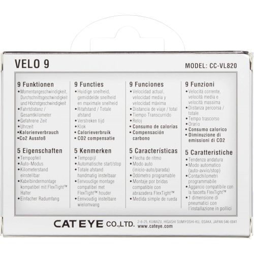  [아마존베스트]CAT EYE - Velo 9 Wired Bike Computer