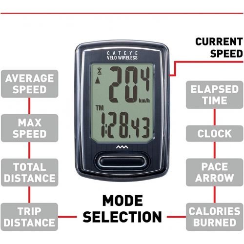  CATEYE - Velo Wireless Bike Computer