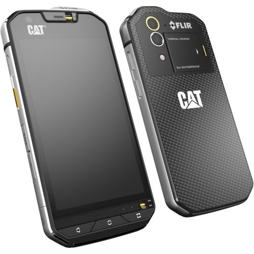  CAT PHONES S60 Waterproof Smartphone Unlocked LATAM Variant GSM Dual SIM, 32 GB, Integrated FLIR Camera