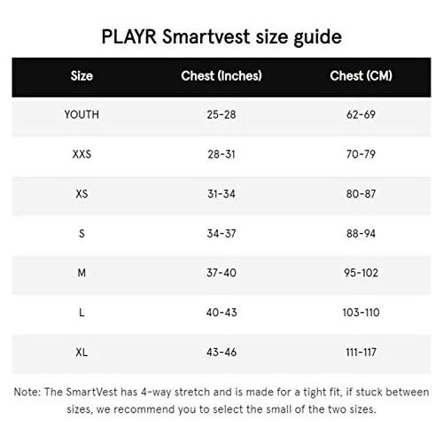  [아마존베스트]CATAPULT PLAYR Soccer GPS Tracker - GPS Vest and App to Track and Improve Your Game - for iPhone and Android (XXS)