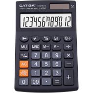 [아마존베스트]CATIGA Desktop Calculator with 12 Digit LCD Display Screen, Home or Office Use, Easy to Use with Clear Display/Memory Functions, CD-2775