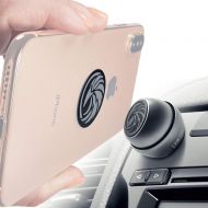 [아마존베스트]CAW.CAR Accessories Universal Car Phone Mount Magnetic - All-Metal iPhone Car Mount for Any Smartphone or GPS - Truly One-Handed Cell Phone Holder for Car Dashboard