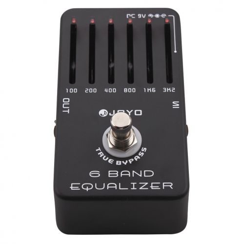  CBD Tenchology Joyo JF-11 6-Band Equalizer, Smooth Sliders and 18dB Boost / Cut