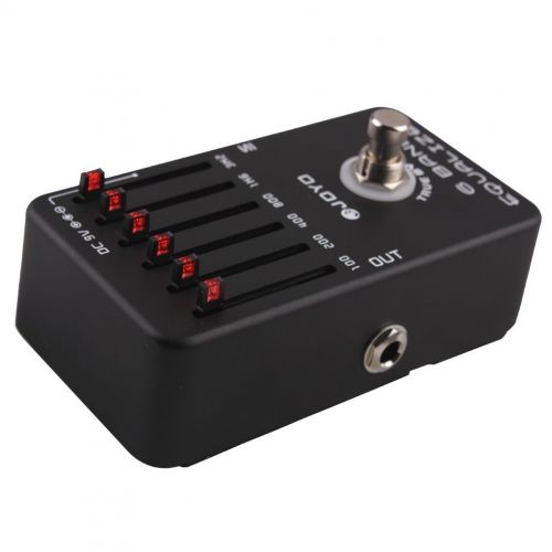  CBD Tenchology Joyo JF-11 6-Band Equalizer, Smooth Sliders and 18dB Boost / Cut