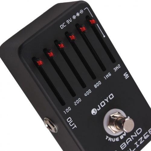  CBD Tenchology Joyo JF-11 6-Band Equalizer, Smooth Sliders and 18dB Boost / Cut