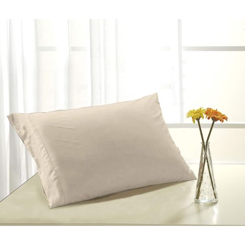  CC&DD HOME FASHION Microfiber Sheet Set, King, Dark Beige