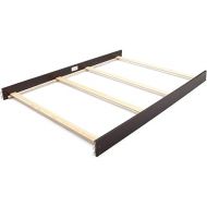 Full Size Conversion Kit Bed Rails for Select Lajobi Babi Italia, Bonavita, Europa Baby & Kathy Ireland Cribs | See Description for List of Compatible Cribs (Espresso/Dark Roast)