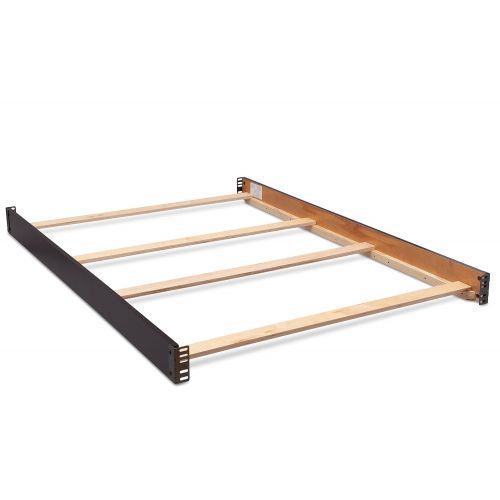  CC KITS Full Size Conversion Kit Bed Rails for Delta Childrens Bennington Cribs - Dark Chocolate