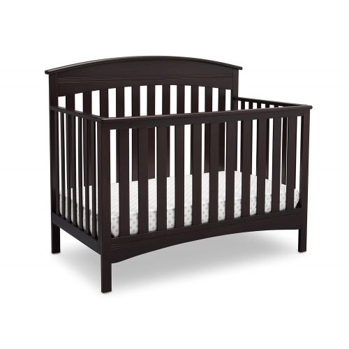  CC KITS Full Size Conversion Kit Bed Rails for Delta Childrens Bennington Cribs - Dark Chocolate