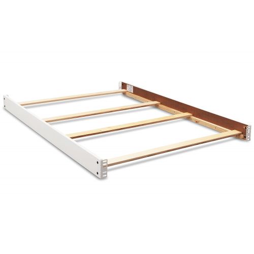  CC KITS Full Size Conversion Kit Bed Rails for Delta Childrens Archer, Bennington, Emerson & Fancy Cribs - Bianca White