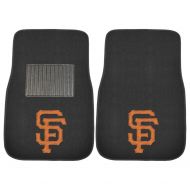 CC Sports Decor MLB San Francisco Giants 2-PC Embroidered Front Car Mat Set, Universal Size