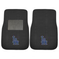 CC Sports Decor MLB Los Angeles Dodgers 2-PC Embroidered Front Car Mat Set, Universal Size