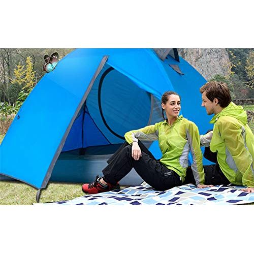  CCTRO Camping Tent Backpacking Tents, Double Layer Waterproof Tents Beach Tent Sun Shelters for Camping Hiking Outdoor Sports