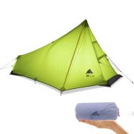 CCTRO Kikilive 3F UL Gear Oudoor Ultralight Camping Tent 3 Season 1 Single Person Ultralight Tent Waterproof Silicon Coating for Summer Mesh Camping Tent