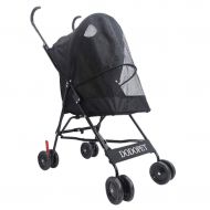 CDDJJ Pet Stroller U-Shaped Push Handle, Comfortable Grip, (Color : B)