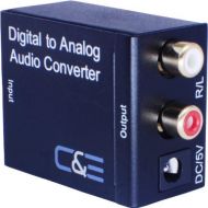[아마존베스트]C&E Digital Optical Coax to Analog R/L audio converter