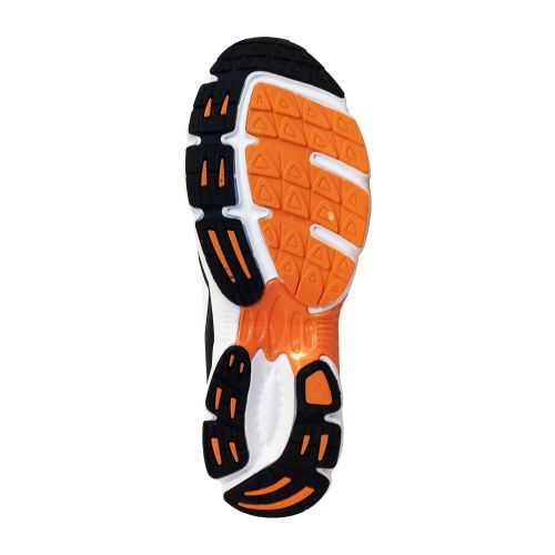  CE Squash Racqetball Shoes for Sports Played On Wooden Floor (US 8 - UK 7 - Euro 41.5, Orange - Black - White)