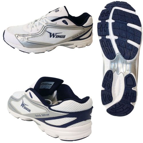  CE Squash Racqetball Shoes for Sports Played On Wooden Floor (US 8 - UK 7 - Euro 41.5, Royal Blue - Silver - White)