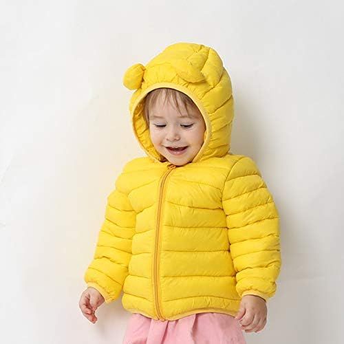  [아마존베스트]CECORC Winter Coats for Kids with Hoods (Padded) Light Puffer Jacket for Baby Boys Girls, Infants, Toddlers