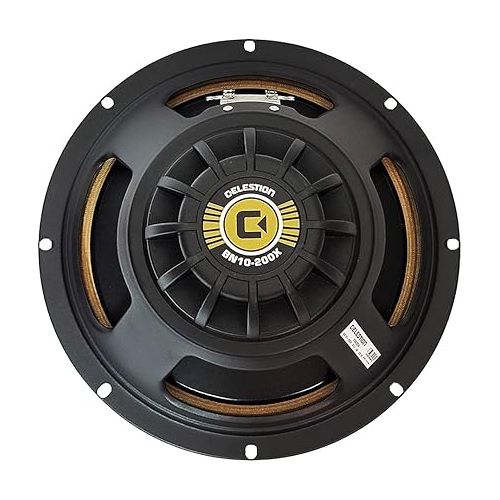  Celestion BN10-200X 10-inch 200-watt Replacement Bass Amp Speaker - 8 ohm