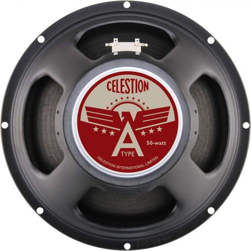  CELESTION A-Type 8-Ohm 12-Inch 50-Watt American Tone Guitar Speaker, Black