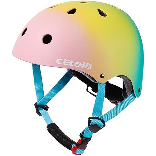  Kids Bike Helmet,Toddler Skateboard Helmets for Ages 2-3-5-8-14 Years Boys Girls，Adjustable Multi-Sport Bicycle Skateboarding Football Roller Skating Scooter Rollerblade Balance Bike Helmet