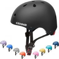 CELOID Kids Bike Helmet,Toddler Skateboard Helmets for Ages 2-3-5-8-14 Years Boys Girls，Adjustable Multi-Sport Bicycle Skateboarding Football Roller Skating Scooter Rollerblade Bal