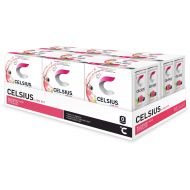 CELSIUS Raspberry Acai Green Tea Non-Carbonated Fitness Drink, ZERO Sugar, 12oz. Slim Can 4-Packs, 24...