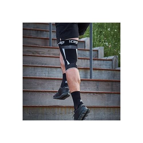  CEP Compression Knee Sleeve - Knee Brace (Black/Grey) IV