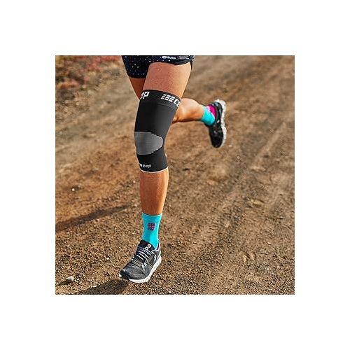  CEP Compression Knee Sleeve - Knee Brace (Black/Grey) IV