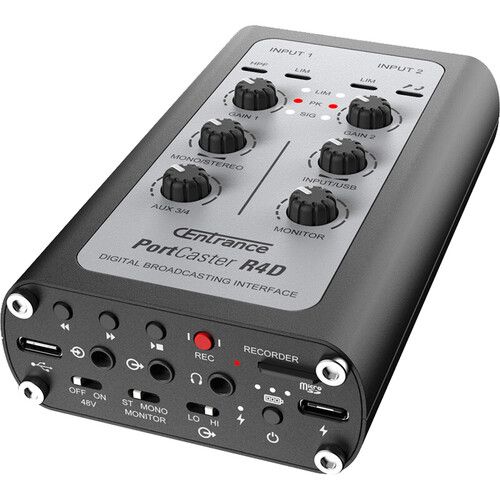  CEntrance PortCaster Podcast Mixer and Recorder Interface