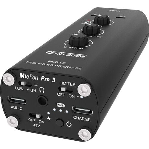  CEntrance MicPort Pro 3 Mobile Audio Interface and Preamp