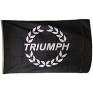 CG Autowood Triumph Racing Flag (Black)