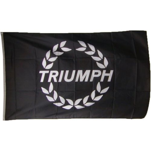  CG Autowood Triumph Racing Flag (Black)