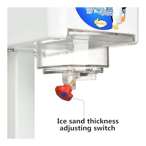  CGOLDENWALL Commercial electric Mini ice sand machine commercial/home use DIY fruit ice cream machine ice cream maker