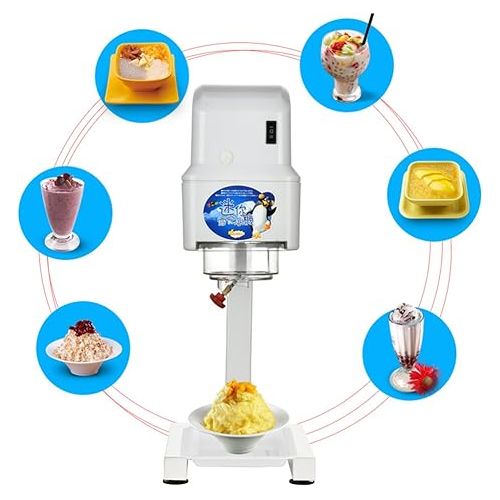  CGOLDENWALL Commercial electric Mini ice sand machine commercial/home use DIY fruit ice cream machine ice cream maker
