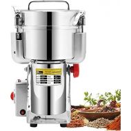CGOLDENWALL 2000g Commercial electric stainless steel grain grinder mill Spice Herb Cereal Mill Grinder Flour Mill pulverizer