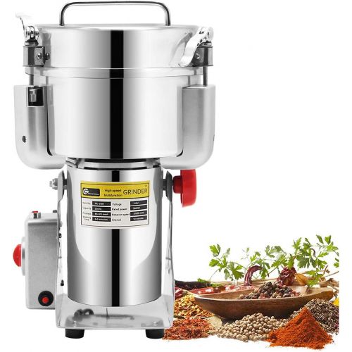  CGOLDENWALL 1000g Stainless Steel Electric Grain Grinder Mill For Grinding Various Grains Spice Grain Mill Herb Grinder,Pulverizer Powder Machine 110v220v Gift for mom, wife