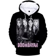 CHAIRAY Blackpink 3D Print Hoodie Lisa Rose Jennie Jisoo Sweater Jacket