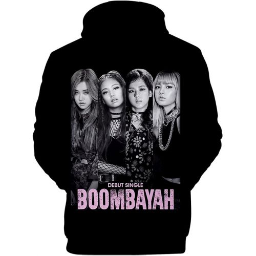  CHAIRAY Blackpink 3D Print Hoodie Lisa Rose Jennie Jisoo Sweater Jacket