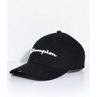 CHAMPION Champion Classic Twill Black Strapback Hat