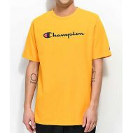 CHAMPION Champion Script Gold T-Shirt