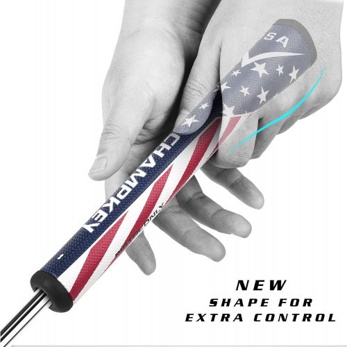  CHAMPKEY USA Pistol Golf Putter Grip Comfortable Polyurethane and Lightweight Putter Grips