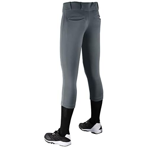  CHAMPRO Girls Traditional Low-Rise Polyester Softball Pant