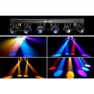 CHAUVET DJ},description:Chauvets 6SPOT is an LED powered, color-changer system complete with its own travel bag. Six individually controllable and positionable heads each contain a