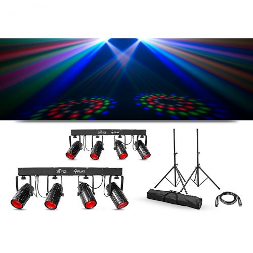  CHAUVET DJ},description:Whether you’re a mobile DJ or live performer, this dynamic lighting package offers convenience and ease-of-use, delivering bright, exciting effects, with no