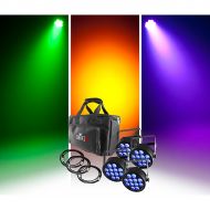 CHAUVET DJ},description:SlimPACK Q12 bundles several popular products into an easily transportable VIP Gear Bag perfect for the mobile entertainer. The package includes four SlimPA