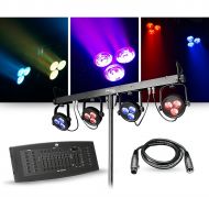 CHAUVET DJ},description:Whether you’re a mobile DJ or live performer, this dynamic lighting package offers convenience and ease-of-use, delivering bright, exciting effects, with no