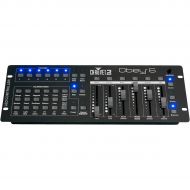 CHAUVET DJ},description:Obey 6 is a universal, compact controller capable of controlling up to 6 channels per fixture. It allows you to control effects by simultaneously operating